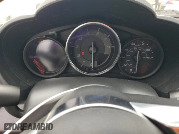 2017 FIAT 124 Spider Classica with VIN JC1NFAEKXH0126511, listed as a Copart auction lot 59601185 with Not provided miles and Salvage title. Bid and sale history available at DreamBid. Image 9.