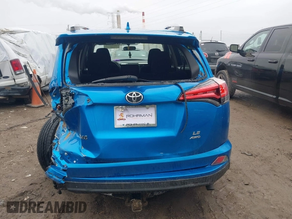 2016 Toyota RAV4 LE with VIN 2T3BFREV0GW532693, listed as a IAAI auction lot 41511432 with 115,463 mi miles. Bid and sale history available at carsss.com. Image 16.