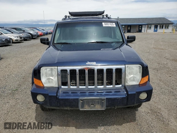 2006 Jeep Commander with VIN 1J8HG48N96C179080, listed as a Copart auction lot 60831635 with 201,515 mi miles and Clean title. Bid and sale history available at DreamBid. Image 5.