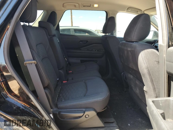 2023 Nissan Pathfinder S with VIN 5N1DR3AC1PC230734, listed as a Copart auction lot 56006835 with 37,238 mi miles and Salvage title. Bid and sale history available at DreamBid. Image 11.
