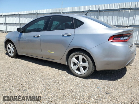 2016 Dodge Dart SXT with VIN 1C3CDFBBXGD538179, listed as a Copart auction lot 52308915 with 124,190 mi miles and Salvage Title. Bid and sale history available at carsss.com. Image 2.
