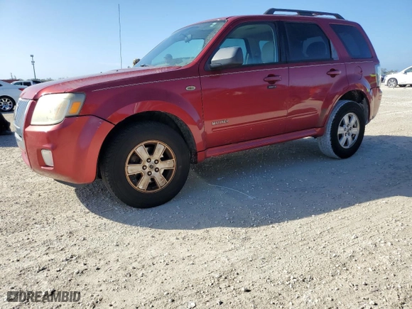 2008 Mercury Mariner with VIN 4M2CU81188KJ04558, listed as a Copart auction lot 78378224 with 134,226 mi miles and Salvage Title. Bid and sale history available at carsss.com. Image 1.