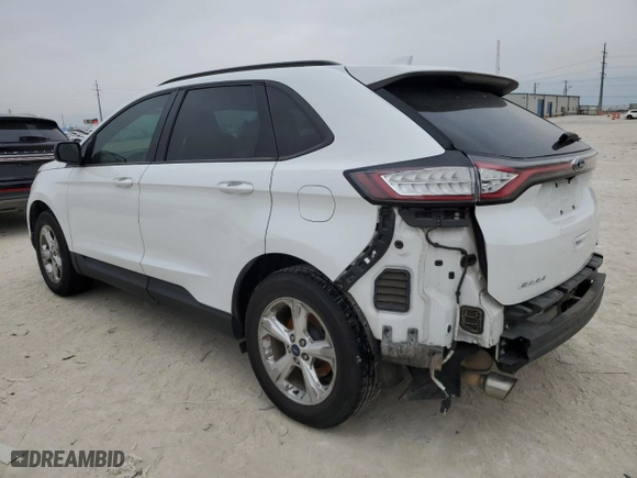 2018 Ford Edge SE with VIN 2FMPK3G92JBB25169, listed as a Copart auction lot 46334935 with 95,695 mi miles and Salvage Title. Bid and sale history available at carsss.com. Image 2.