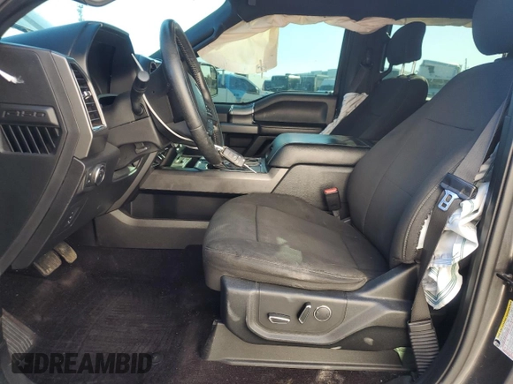 2017 Ford F-150 XL with VIN 1FTEW1CG2HFA51642, listed as a Copart auction lot 43499915 with 132,241 mi miles and Salvage title. Bid and sale history available at DreamBid. Image 7.