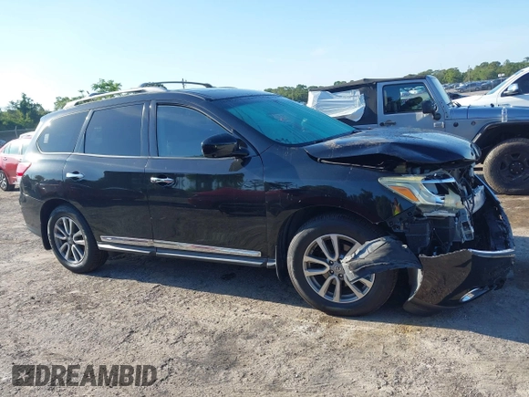 2016 Nissan Pathfinder S with VIN 5N1AR2MN6GC650242, listed as a IAAI auction lot 42284603 with 134,627 mi miles and . Bid and sale history available at DreamBid. Image 13.