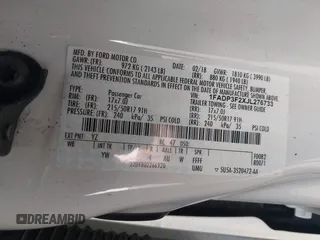 2018 Ford Focus SE с VIN 1FADP3F2XJL276733, выставлен на аукционе IAAI как лот 42537089 с пробегом Не указан миль и . История ставок и продаж доступна на DreamBid. Изображение 9.