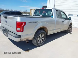 2015 Ford F-150 XL with VIN 1FTEX1CP4FKE29445, listed as a IAAI auction lot 41899626 with 274,329 mi miles. Bid and sale history available at carsss.com. Image 4.