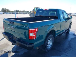 2020 Ford F-150 XL with VIN 1FTFX1E50LKE48263, listed as a IAAI auction lot 41418687 with 55,049 mi miles. Bid and sale history available at carsss.com. Image 4.