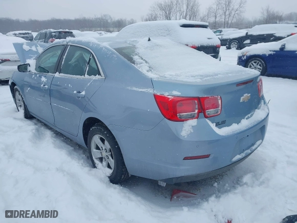 2013 Chevrolet Malibu LS with VIN 1G11B5SAXDU132515, listed as a IAAI auction lot 41623502 with 1 mi miles. Bid and sale history available at carsss.com. Image 3.