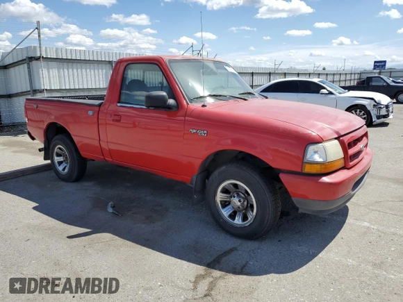 2000 Ford Ranger XL with VIN 1FTYR10C8YPA52570, listed as a Copart auction lot 51477005 with 158,875 mi miles and Clean Title. Bid and sale history available at carsss.com. Image 4.