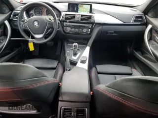2017 BMW 3 Series 330i with VIN WBA8B9C56HK884452, listed as a Copart auction lot 52417725 with 33,007 mi miles and Salvage Title. Bid and sale history available at carsss.com. Image 8.