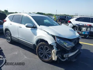 2020 Honda CR-V EX with VIN 7FARW1H52LE027352, listed as a IAAI auction lot 42275995 with 89,420 mi miles and . Bid and sale history available at DreamBid. Image 1.