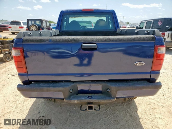 2001 Ford Ranger XL Fleet with VIN 1FTZR15E91PB32335, listed as a Copart auction lot 61477905 with 67,264 mi miles and Clean title. Bid and sale history available at DreamBid. Image 6.