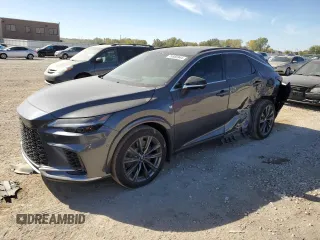 2024 Lexus RX with VIN 2T2BAMCA1RC046677, listed as a Copart auction lot 74885944 with 6,565 mi miles and Salvage Title. Bid and sale history available at carsss.com. Image 1.