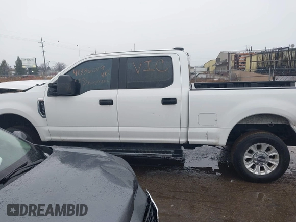 2021 Ford Super Duty F-250 SRW XL with VIN 1FT7W2B64MEC99480, listed as a IAAI auction lot 41336019 with 48,011 mi miles. Bid and sale history available at carsss.com. Image 14.