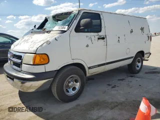 2002 Dodge Cargo with VIN 2B7HB11XX2K118749, listed as a Copart auction lot 55202584 with 169,160 mi miles and Clean Title. Bid and sale history available at carsss.com. Image 1.