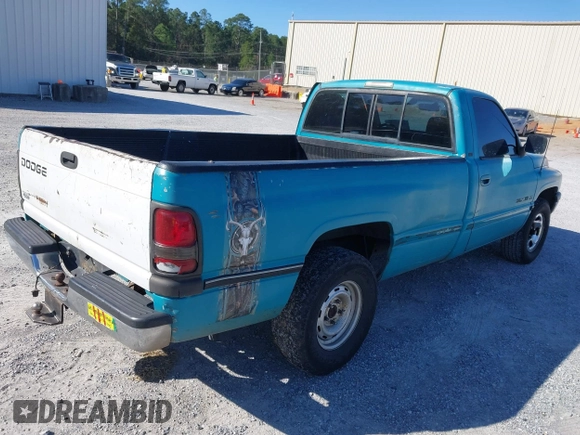 1997 Dodge Ram 1500 with VIN 1B7HC16Y6VS148615, listed as a IAAI auction lot 41852710 with 253,322 mi miles. Bid and sale history available at carsss.com. Image 4.