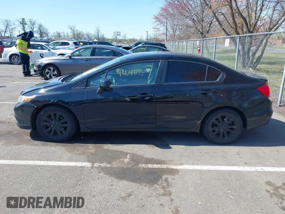 2012 Honda Civic EX-L with VIN 19XFB2F95CE300263, listed as a IAAI auction lot 42044135 with 109,599 mi miles and . Bid and sale history available at DreamBid. Image 14.