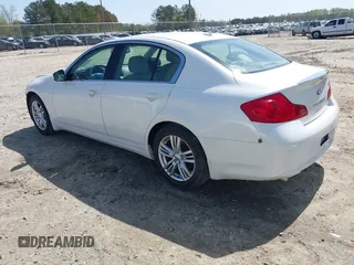 2010 Infiniti G37 Sedan Journey with VIN JN1CV6AP9AM402058, listed as a IAAI auction lot 41920401 with 214,714 mi miles. Bid and sale history available at carsss.com. Image 3.