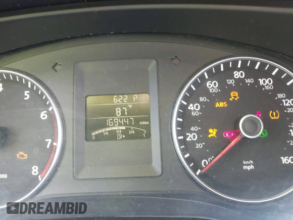 2012 Volkswagen Jetta SE z VIN 3VWDP7AJ4CM468986, wystawiony jako IAAI lot #42429171 z przebiegiem 169 447 mil mil oraz . Historia ofert i sprzedaży dostępna na DreamBid. Obrazek 7.