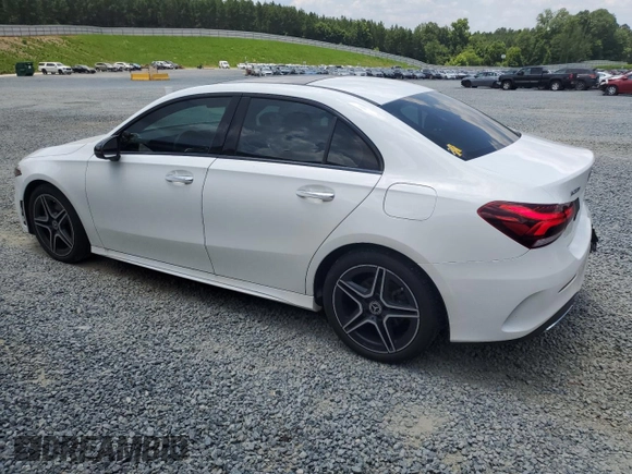 2021 Mercedes-Benz A 220 with VIN W1K3G4EB0MJ268465, listed as a Copart auction lot 62827425 with 59,522 mi miles and Salvage title. Bid and sale history available at DreamBid. Image 2.