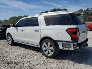 2022 Ford Expedition Max Platinum with VIN 1FMJK1LTXNEA08011, listed as a Copart auction lot 47291145 with 57,095 mi miles and Clean title. Bid and sale history available at DreamBid. Image 2.