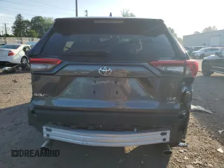 2022 Toyota RAV4 XLE with VIN 2T3P1RFV3NC265955, listed as a Copart auction lot 61557265 with 46,767 mi miles and Salvage title. Bid and sale history available at DreamBid. Image 6.