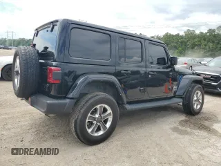 2022 Jeep Wrangler Unlimited Sahara с VIN 1C4HJXEN8NW249650, выставлен на аукционе Copart как лот 56665035 с пробегом 48 367 миль миль и Списание • Salvage title. История ставок и продаж доступна на DreamBid. Изображение 3.