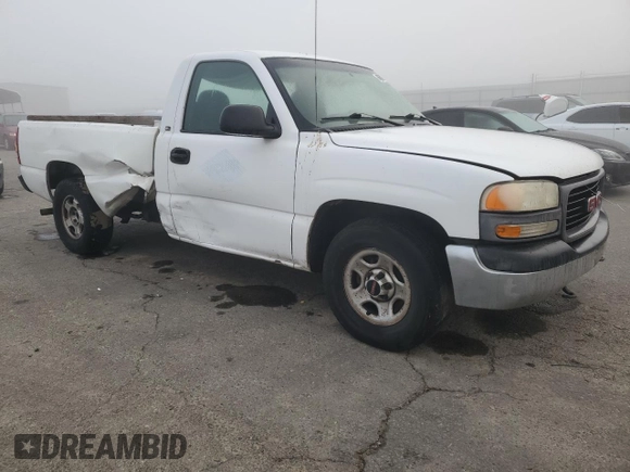 1999 GMC New Sierra 1500 SL with VIN 1GTEC14V0XE515294, listed as a Copart auction lot 83697634 with 0 mi miles and Salvage Title. Bid and sale history available at carsss.com. Image 4.