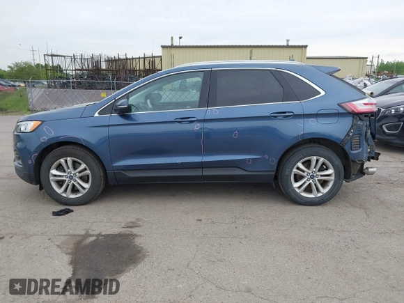 2019 Ford Edge SEL with VIN 2FMPK4J96KBC19149, listed as a IAAI auction lot 42307321 with 57,381 mi miles and . Bid and sale history available at DreamBid. Image 15.