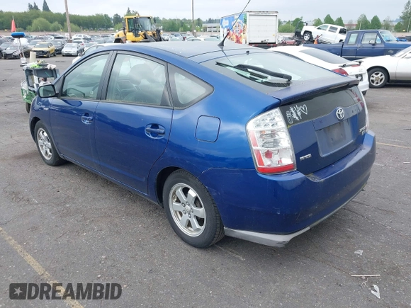 2008 Toyota Prius with VIN JTDKB20UX87776463, listed as a IAAI auction lot 42135235 with 179,768 mi miles. Bid and sale history available at carsss.com. Image 3.