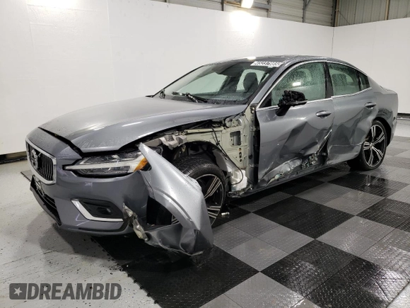 2021 Volvo S60 Inscription with VIN 7JRA22TL8MG081960, listed as a Copart auction lot 45237985 with 54,663 mi miles and Clean Title. Bid and sale history available at carsss.com. Image 1.
