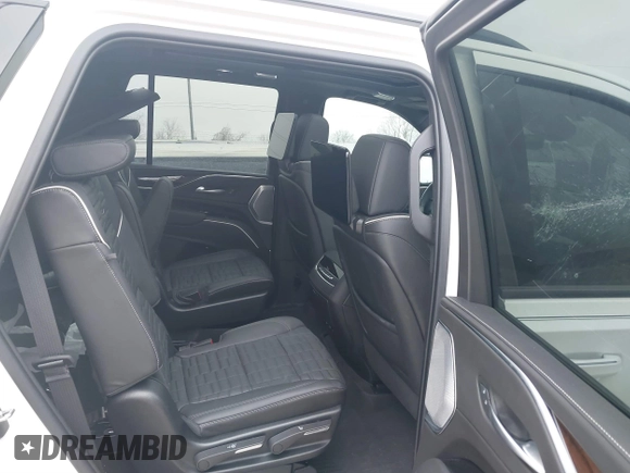 2023 Cadillac Escalade RWD Sport Platinum with VIN 1GYS3GKL1PR197390, listed as a IAAI auction lot 41590503 with 14,711 mi miles and . Bid and sale history available at DreamBid. Image 8.
