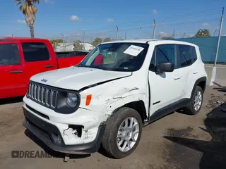 2023 Jeep Renegade Latitude with VIN ZACNJDB18PPP67161, listed as a IAAI auction lot 41954150 with 21,151 mi miles and . Bid and sale history available at DreamBid. Image 17.