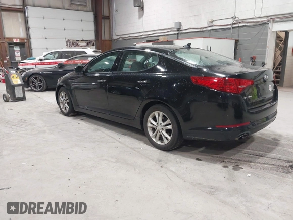 2013 Kia Optima EX with VIN 5XXGN4A73DG254485, listed as a IAAI auction lot 42097254 with 157,053 mi miles. Bid and sale history available at carsss.com. Image 3.