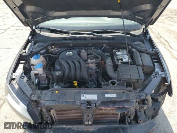 2015 Volkswagen Jetta S z VIN 3VW1K7AJ6FM421576, wystawiony jako Copart lot #57254285 z przebiegiem 82 677 mil mil oraz Szkoda całkowita • Salvage title. Historia ofert i sprzedaży dostępna na DreamBid. Obrazek 11.