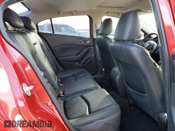 2015 Mazda 3 S Grand Touring with VIN JM1BM1W38F1228979, listed as a Copart auction lot 87302404 with 113,510 mi miles and Salvage Title. Bid and sale history available at DreamBid. Image 10.