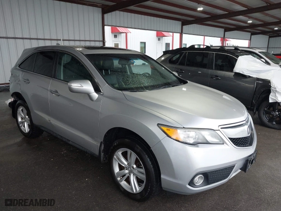 2015 Acura RDX Tech Pkg with VIN 5J8TB4H50FL029070, listed as a IAAI auction lot 41555857 with 134,868 mi miles. Bid and sale history available at carsss.com. Image 1.