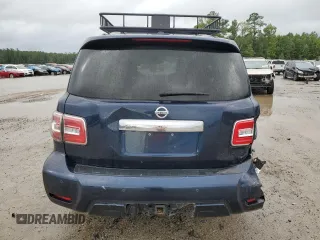 2020 Nissan Armada SL with VIN JN8AY2ND0LX017322, listed as a Copart auction lot 65927154 with 96,795 mi miles and Salvage Title. Bid and sale history available at carsss.com. Image 6.