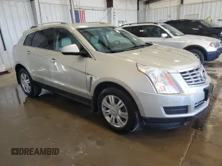 2015 Cadillac SRX Luxury Collection with VIN 3GYFNEE35FS537552, listed as a Copart auction lot 53069785 with 115,131 mi miles and Clean Title. Bid and sale history available at carsss.com. Image 4.