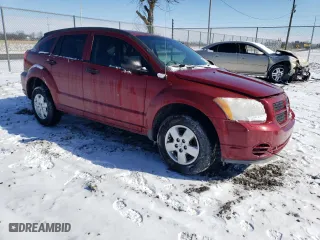 2008 Dodge Caliber SE with VIN 1B3HB28B88D502856, listed as a Copart auction lot 45853265 with 252,530 mi miles and Salvage Title. Bid and sale history available at carsss.com. Image 4.