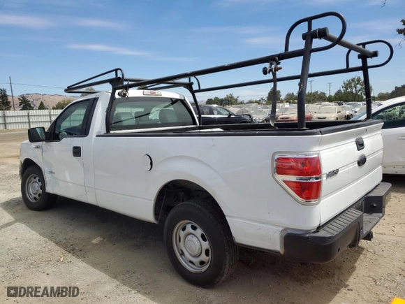 2011 Ford F-150 XL with VIN 1FTNF1CT1BKE20289, listed as a Copart auction lot 67071124 with 261,315 mi miles and Salvage Title. Bid and sale history available at carsss.com. Image 2.