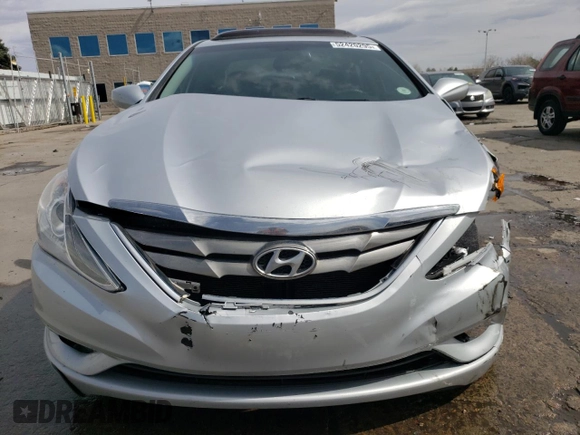 2013 Hyundai Sonata Limited with VIN 5NPEC4AC8DH591247, listed as a Copart auction lot 52420295 with 129,182 mi miles and Salvage Title. Bid and sale history available at carsss.com. Image 5.