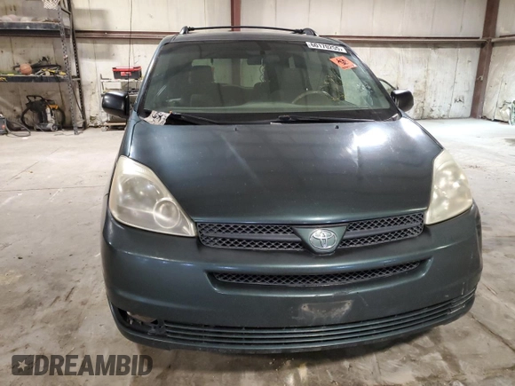 2005 Toyota Sienna CE z VIN 5TDZA23C15S354197, wystawiony jako Copart lot #60170255 z przebiegiem 296 696 mil mil oraz Czysty tytuł • Clean title. Historia ofert i sprzedaży dostępna na DreamBid. Obrazek 5.