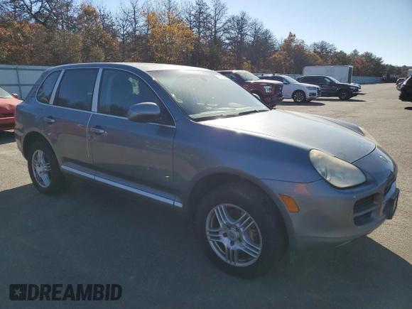 2005 Porsche Cayenne S with VIN WP1AB29P05LA62657, listed as a Copart auction lot 77715144 with 28,210 mi miles and Clean Title. Bid and sale history available at carsss.com. Image 4.