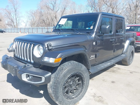 2021 Jeep Gladiator Overland with VIN 1C6HJTFG3ML588042, listed as a IAAI auction lot 41730427 with 22,344 mi miles. Bid and sale history available at carsss.com. Image 18.
