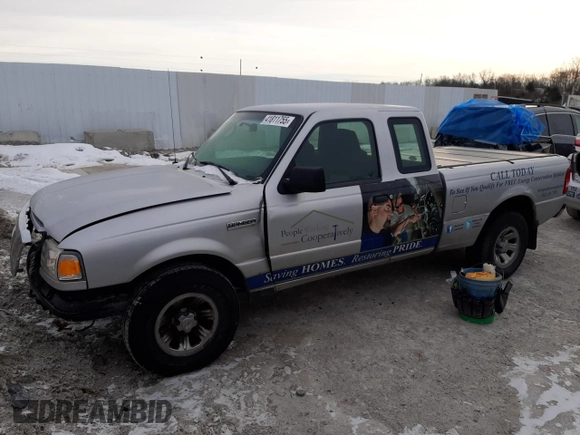 2009 Ford Ranger XL with VIN 1FTYR15E99PA45249, listed as a Copart auction lot 41811755 with 112,989 mi miles and Salvage Title. Bid and sale history available at carsss.com. Image 1.