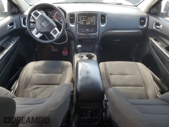 2013 Dodge Durango SXT with VIN 1C4RDJAG3DC575923, listed as a Copart auction lot 60100195 with 211,606 mi miles and Salvage title. Bid and sale history available at DreamBid. Image 8.
