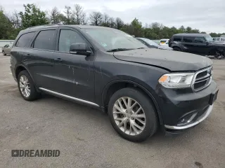 2016 Dodge Durango Limited with VIN 1C4RDJDG3GC323301, listed as a Copart auction lot 59375325 with 122,941 mi miles and Clean title. Bid and sale history available at DreamBid. Image 4.