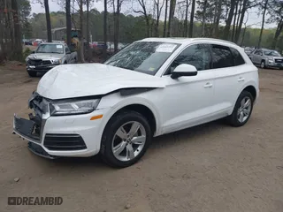 2018 Audi Q5 Premium Plus with VIN WA1BNAFY6J2080465, listed as a IAAI auction lot 41941203 with 79,724 mi miles. Bid and sale history available at carsss.com. Image 17.